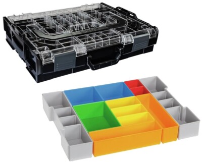Bosch Sortimo L-Boxx 102 anthrazit Deckel Transparent mit Insetbox H3