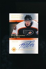 2005-06 Upper Deck Ultimate Rookies #129 Mike Richards 040/399 RC Auto