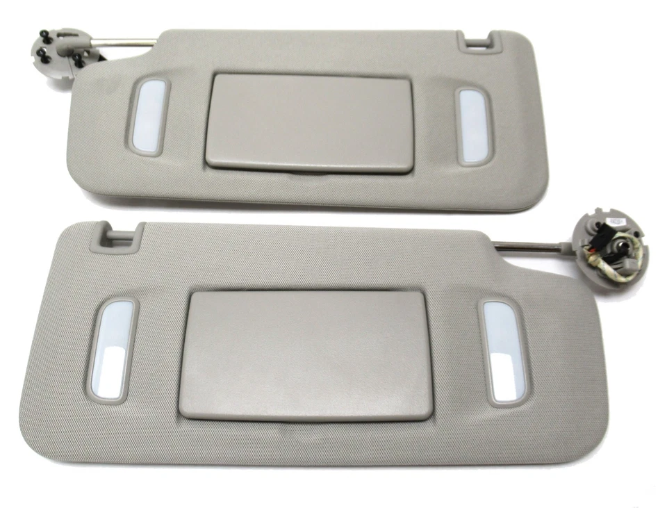 Nuevo parasol del lado del conductor y del pasajero GM Jet gris OEM 2013-2016 Cadillac SRX Foto 3 de 4