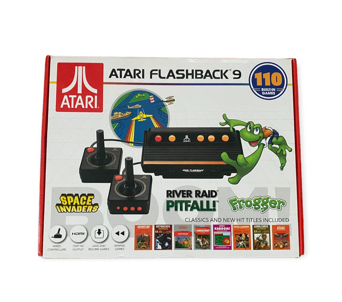 Atari Flashback 9 Electronic Games with 110 built in games New