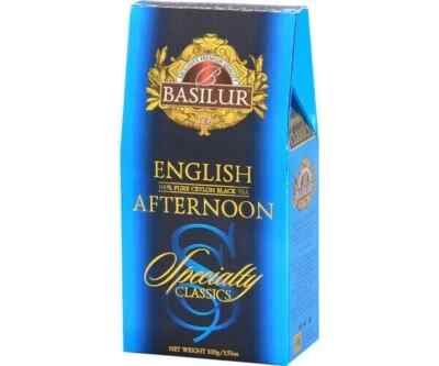 Basilur English Afternoon Black Tea - 100g Packet Free Shipping World wide