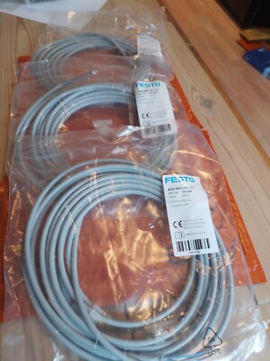 FESTO NEBU-M8G3-K-5-LE3 KABEL ASSM IDENT 541334 3 STÜCK NEUWARE