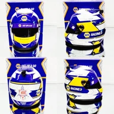 CHASE ELLIOTT 2023 NAPA 1/2 SCALE MINI REPLICA HELMET BRAND ART