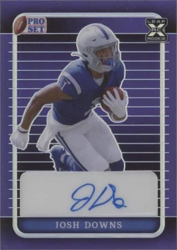 2023 Leaf Pro Set Metal Josh Downs #PA-JD1