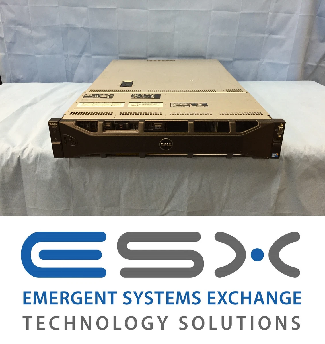 Serveur DELL PowerEdge R510 Rack - 2x Xeon X5660 2.80GHz / 16Go RAM / 9x600Go SAS