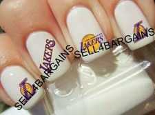 DiscontinuedLos Angeles Lakers LeBron James3 Different DesignsNail Art Decals