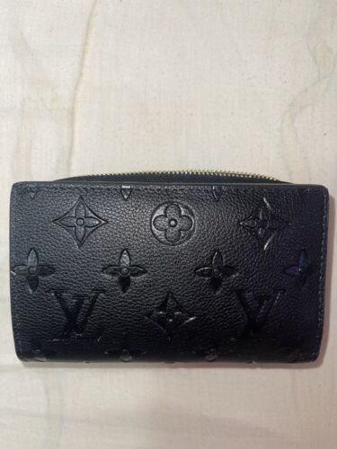 Louis Vuitton Monogram Empriente black leather wallet
