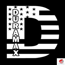 8 Inch Duramax Flag Decal Window Sticker White Chevy Diesel Truck Made In Usa 8 Inch Duramax Flag Decal Window Sticker White Chevy Diesel Truck Made In Usa