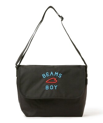 Manhattan Portage × BEAMS メッセンジャーバック ASK availability First) BEAMS Manhattan Portage / MP1607-PL-S-3EMB
