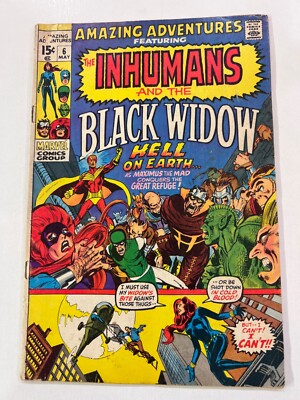 Amazing Adventures #6 Marvel Comics 1971 FN+ Neal Adams Art 