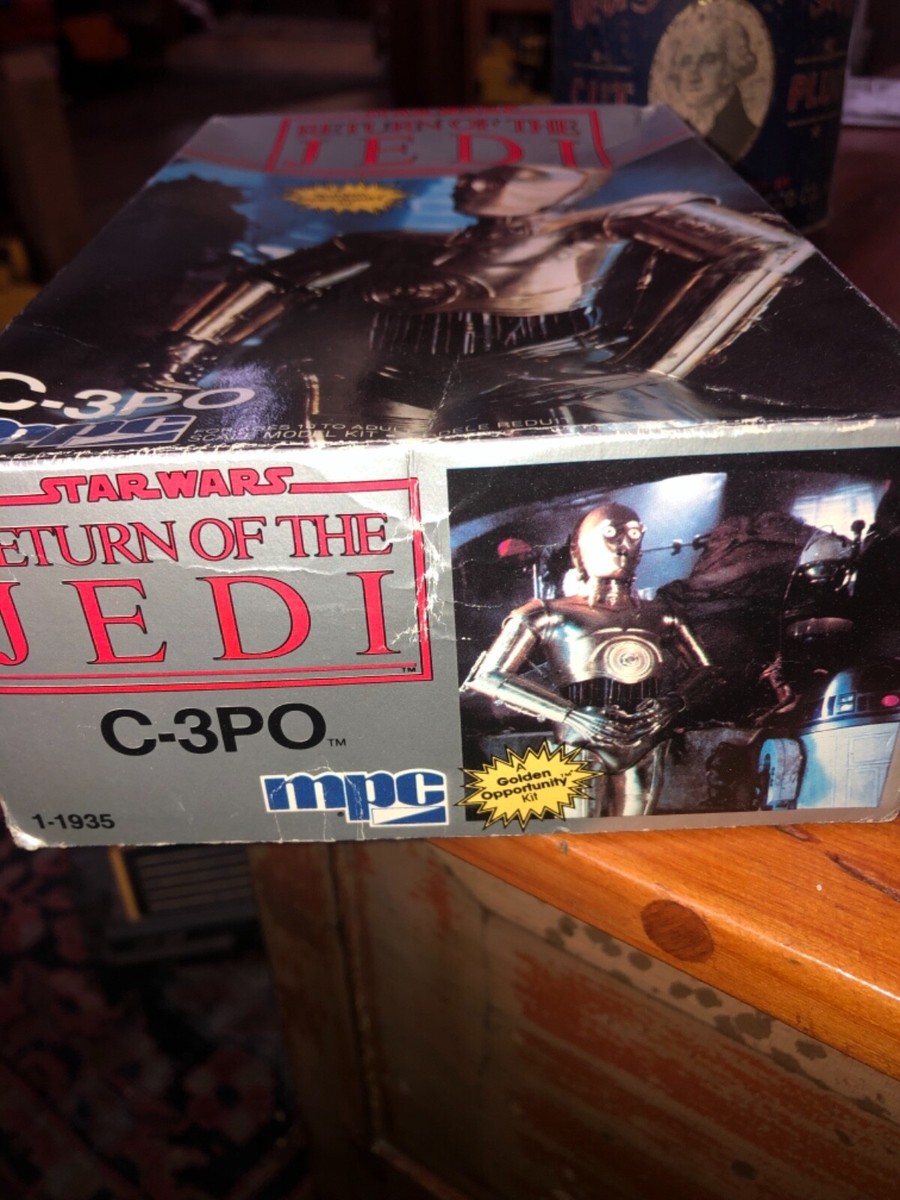Vintage Star Wars Return of the Jedi C-3PO Model Kit by MPC 1983