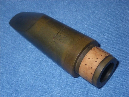 VINTAGE BRILHART B3 CLARINET MOUTHPIECE - RARE NILO W. HOVEY MODEL - HARD RUBBER