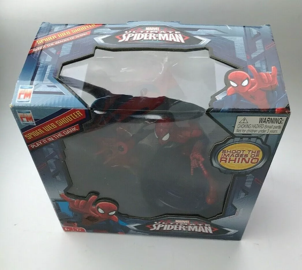 Spiderman toy clearance shoots web