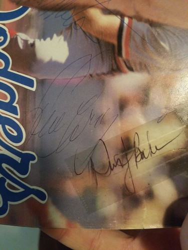 1977 Dodgers Signed Program/Scorecard vs. Mets Dusty Baker, Mota, Steve Garvey - Picture 3 of 10