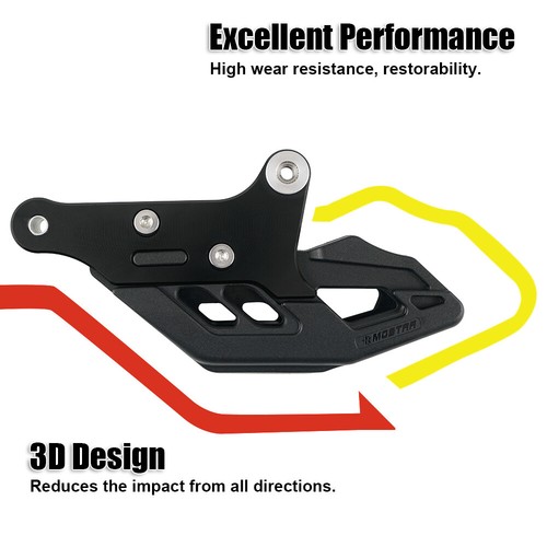 Black Rear Chain Guide Protector For Husqvarna TC 125 250 FC 250 350 450 14-22 - Picture 4 of 9