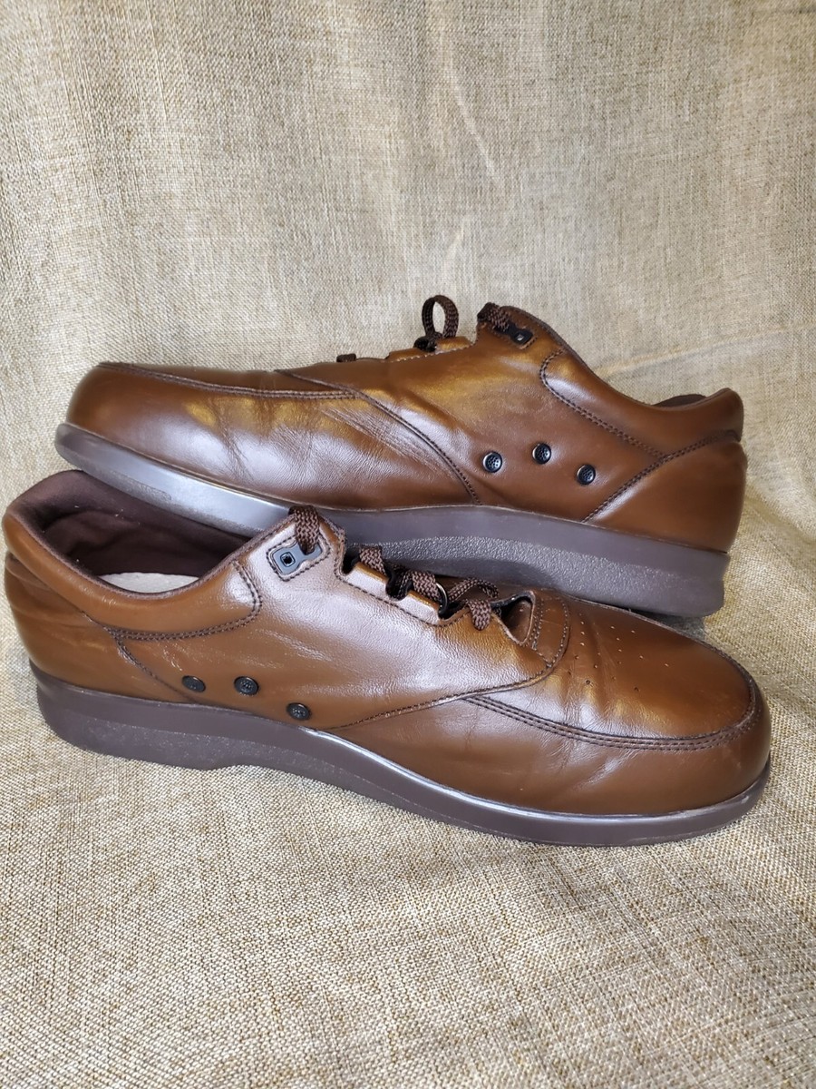 MINT SAS TRIPAD COMFORT TIME OUT MEN LACES WALKING SHOES SIZE 12 M BROWN LEATHER SAS | Shoes | Mint Sas Tripad Comfort Time Out Men Laces  main image 4