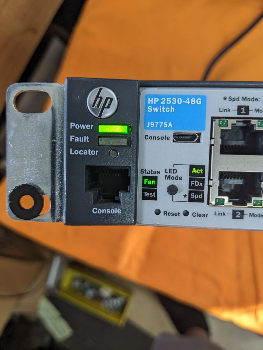 HP 2530-48G スイッチ 48ポート ネットワークスイッチ　J9775A Amazon.com: HP J9775A#ABA HP 2530-48G Switch : Electronics