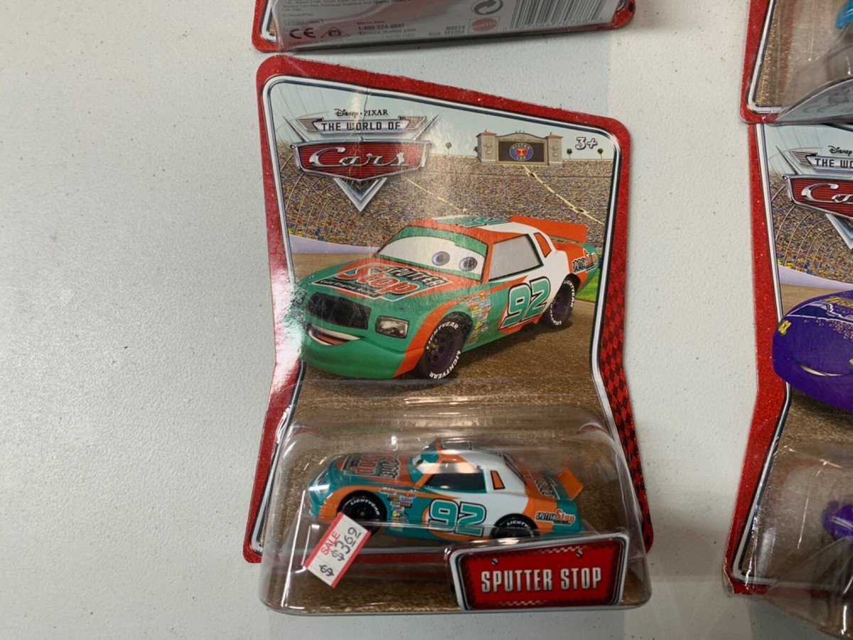 Disney Pixar Cars Sputter Stop, View Zeen, Shiny Wax
