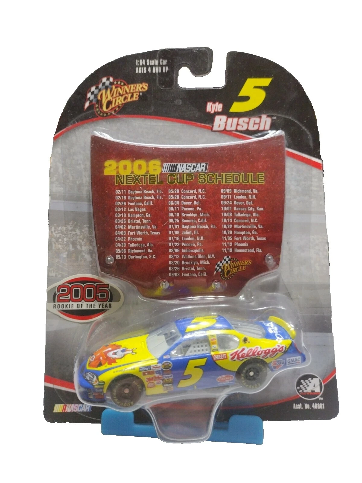 Kyle Busch Chevrolet Diecast Sport & Touring Cars 2006 año del vehículo