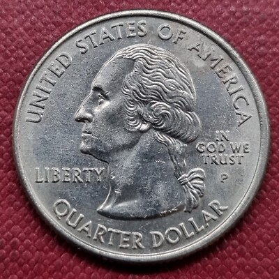 2005 West Virginia Washington State Quarter 25c ERROR CUD High