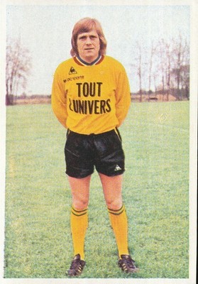 117 CLAUDE ARRIBAS # FC.NANTES IMAGE VIGNETTE AGEDUCATIF FOOTBALL 73-74