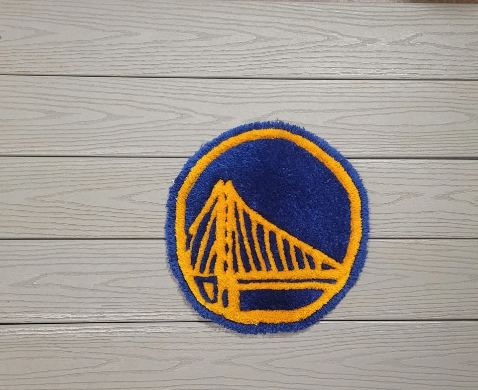 Небольшой коврик Golden State Warriors 13x14 сделано в США - Изображение 2 из 2