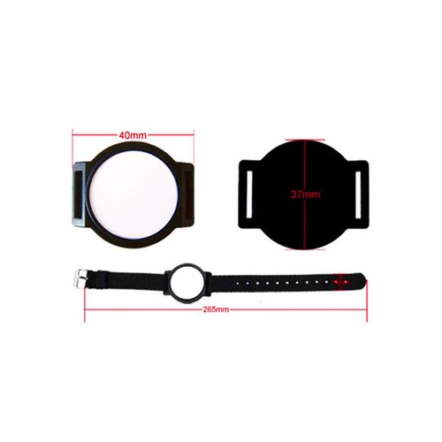 Tag ID compatibile RFID 125 KHz EM4100/4102 braccialetto nylon impermeabile etichetta RFID - Foto 2 di 8