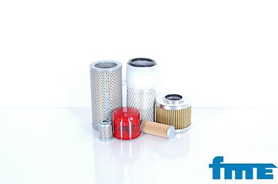 Filterset für Yanmar Minibagger B 17 Motor Yanmar 3TNE68 Filter