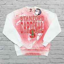 Vintage Deadstock Stanford Cardinal Football Crew Neck Sweatshirt Made in USA