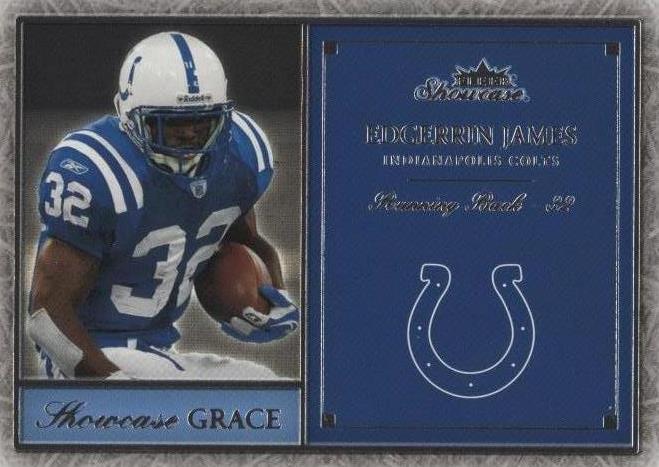 2004 Fleer Showcase Edgerrin James #6 SG - 1 of 2