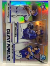 PEARSON PARDINHO SMITH 2020 Bowman Chrome Talent Pipeline #TP-TOR Blue Jays