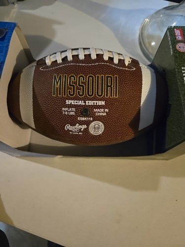 Rawlings Official Size Collage Missouri Tigers Football Special Edition NIB ESB - Picture 3 of 3