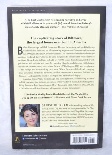 The Last Castle: The Epic Story of Love, Loss, and American Royalty - VERY GOOD - Picture 2 of 4