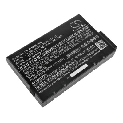 7800mAh Battery for Drager Oxylog 2000+, Oxylog 3000, Oxylog 3000+ P/N: