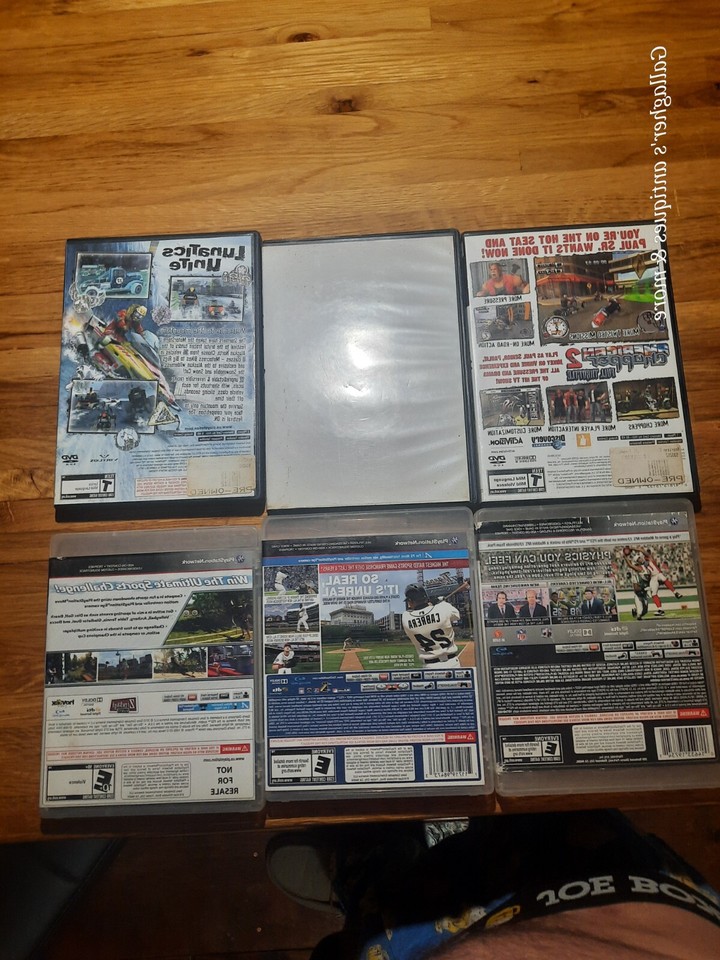 6 Video Game Lot Playstation 2 Playstation 3 Ps3 eBay