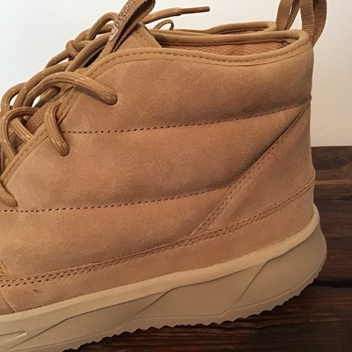 靴 THE NORTH FACE Nuptse Chukka Suede The North Face] W Nuptse Chukka Suede TNF Black/TNF Black