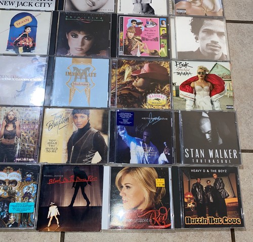 Pop CD Lot Mariah Carey Madonna Michael Jackson Britney JLo Spice Girls Pink - Imagen 5 de 9