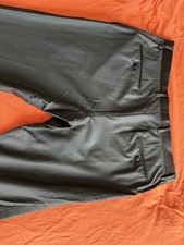 Dolce & Gabbana Black Tuxedo Pants IT 52/ W 36  With Black Silk Lining Wool Bl.