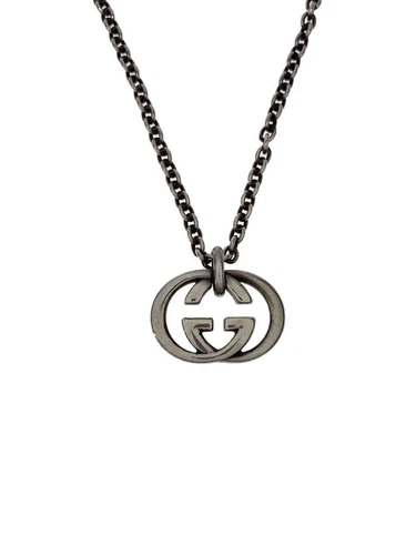 GUCCI SV925 Collana in argento con top da uomo usata