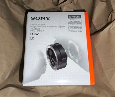 SONY LA-EA5 A-Mount Lens Adapters For E-Mount Cameras Body From Japan