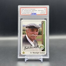 1989 &raquo; Dr. Moonlight Graham &raquo; Field of Dreams Custom Tribute Card Y3K* 10 GEM MT