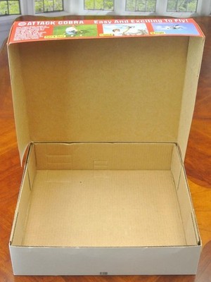 Cox 049 .049 Powered Engine FreeFlight Attack Cobra Helicopter PRODUCT BOX ONLY