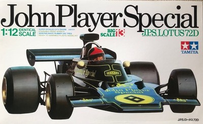 Bonhams : A 1:8 scale model of a JPS Team Lotus 72 F1 car by Pocher, ((2