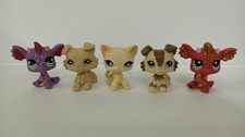 5pcs/lot Littlest Pet Shop LPS Cat Dog Dragon 2660 2210 733 1194 2484 Toy