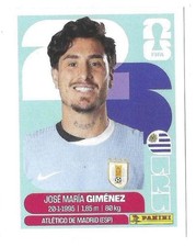 JOSE MARIA GIMENEZ Panini FIFA World Cup 2026 Sticker #URU5 Uruguay