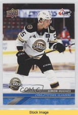 2024-25 Upper Deck CHL Blue Simon Hughes #109 READ z6b