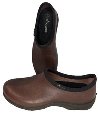 Sloggers Brown Slip On Rubber Clogs Women’s Size 10