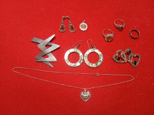 Vintage Silver Jewelry Lot