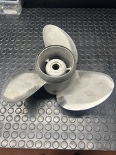 OMC JOHNSON EVINRUDE PROPELLER STAINLESS STEEL 15X 17P RH 15 SPLINE PN 387518