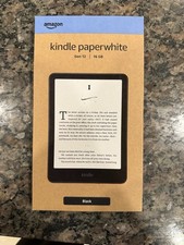 All-new Amazon Kindle Paperwhite 16 GB 12Gen, fastest Kindle ever, with new 7"